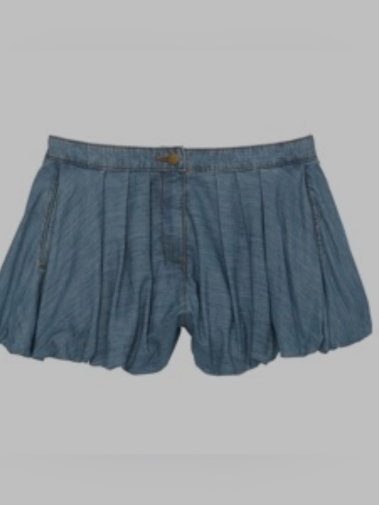 Victoria's Secret Dresses & Skirts - Victoria's Secret Denim Skirt with pockets zipper in the front with a button .